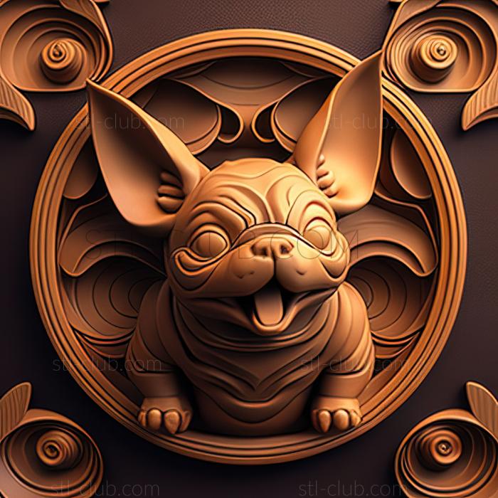 3D модель Snubbull Snobbery Bulus Великолепная жизнь (STL)